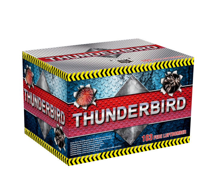 Thunderbird batteri - 103 skudd